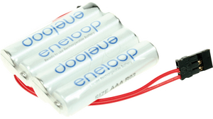 Rechargeable Battery Pack, Ni-MH, 4.8V, 800mAh