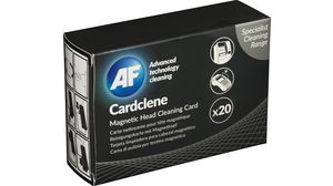 Card Clene - rengöringskort för magnethuvud 86 x 54 mm FE=Paket med 20 delar