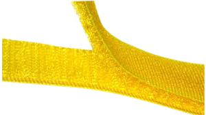 Hook and Loop Cable Tie 10m x 15mm Polyamide / Polypropylene Yellow