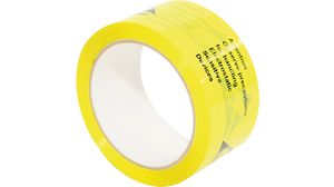 ESD Packaging Tape, 50mm x 66m, Yellow