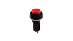 Pushbutton Switch ON-OFF 1NO Panel Mount Black / Red
