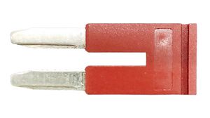 Plug-In Bridge, 2 Poles, 8.9mm, Red