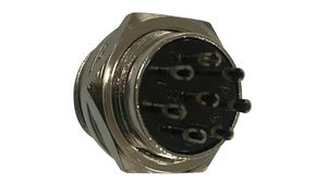 DIN Plug Connector, 4A, 125V, 8 Poles, Plug