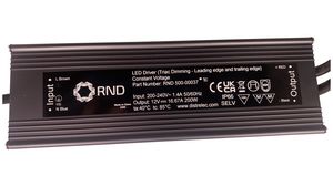 LED Driver, Triac Dimmable CV, 200W 8.3A 24V IP66
