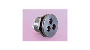 Standard Circular Connector CIRCULAR FEMALE CONN OUTLET 4 POLE