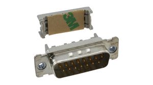 D-Sub Connector, Plug, DA-15, IDC