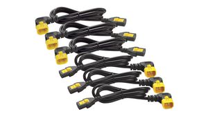IEC Device Cable IEC 60320 C13 - IEC 60320 C14 1.8m Black / Yellow