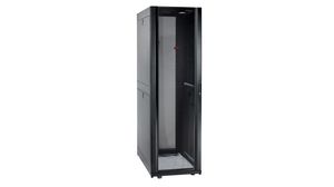 19" Cabinet, NetShelter SX, Floor Standing, 48U, Steel, Black