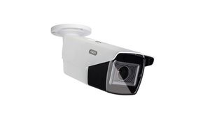Camera voor Gebruik Binnens- of Buitenshuis, Fixed, Kogelvorm, 1/2,7" CMOS, 40m, 92°, 2592 x 1944, Wit