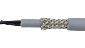 Multicore Cable, CY Copper Shield, PVC, 7x 0.5mm², 50m, Grey