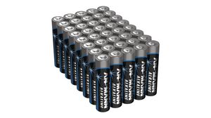 Primary Battery, Alkaline, AAA, 1.5V, Standard, Pack of 40 pieces