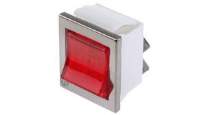 (Bulgin) Ltd Illuminated DPST, On-Off Rocker Switch Panel Mount