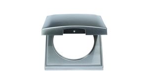 Cover Frame Matte with Protective Cover INTEGRO Flush Mount 59.5 x 59.5mm Chrome