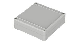Plastic Enclosure with Membrane Keypad Edge Euromas II 120x122x37mm Light Grey ABS IP65