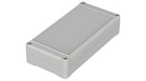Plastic Enclosure with Membrane Keypad Edge Euromas II 80x160x37mm Light Grey ABS IP65