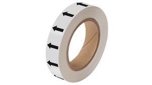 Marking Tape with Directional Arrows, 25mm x 33m, Black / White