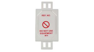 Safety Prohibition Tag, English Language, 1 per Pack