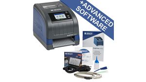 Industriële etikettenprinter met werkstation, wifi-model, PWID-suite, 101mm/s, 300 dpi