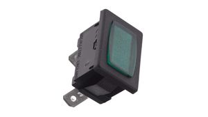 Indikator Bladstift, 4.8 x 0.8 mm Neonlampa Grön