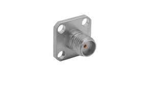 RF Connector, SMA, Stainless Steel, Socket, Straight, 50Ohm