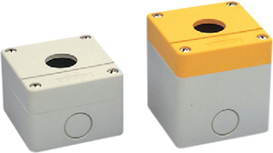 Control Switch Enclosure CCS 70x70x74mm Grey / Yellow ABS IP65