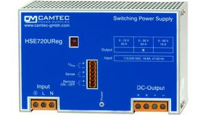 Laboratoriestrømforsyning Programmerbar 30V 30A 720W Analogue