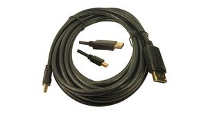 Video Cable, Mini DisplayPort Plug - Mini DisplayPort Plug, 3840 x 2160, 1m