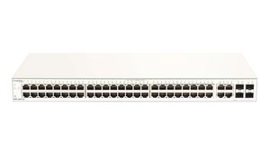 Ethernet-switch, RJ45-porter 52, 1Gbps, Layer 2-administrert