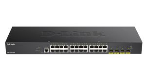 Ethernet Switch, RJ45 Ports 24, 10Gbps, Layer 2 Managed