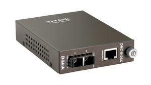 Mediekonverterare, Ethernet - Single-mode-fiber, Fiberportar 1SC