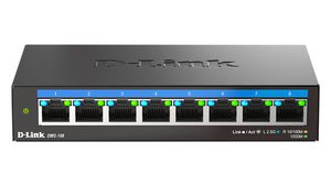 Ethernet-Switch, RJ45-Anschlüsse 8, 2.5Gbps, Unmanaged