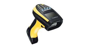 Barcode-Scanner, PowerScan 9100, Wireless, Handheld, 1D, Schwarz/gelb
