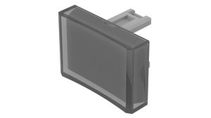 Switch Lens Rectangular Transparent Plastic EAO 31 Series