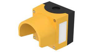 Switch Enclosure with Shroud, 85x112.5x85mm, Black / Yellow, EAO 45 Series