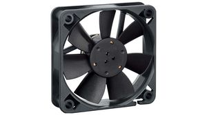 Axial Fan DC Sleeve 60x60x15mm 12V 2650min -1  18m³/h 2-Pin Stranded Wire