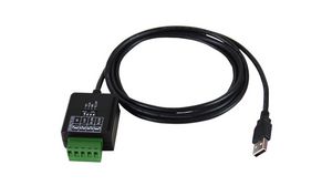 USB to Serial Converter, CMOS / RS232 / TTL, 1 Terminal Block