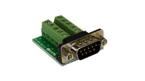 D-Sub Adapter, Terminal Block / D-Sub 9-Pin Plug