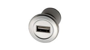 Feed-Through Adapter, USB 2.0 A Socket - USB 2.0 A Socket