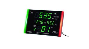 Indoor Air Quality Monitor and Datalogger, 0 ... 9999ppm, -10 ... 60°C