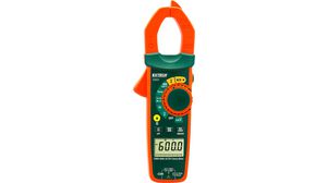 Current Clamp Meter, TRMS, 60MOhm, 1MHz, LCD, 600A