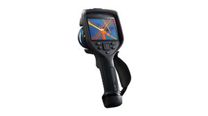Caméra thermique avec objectifs DFOV, LCD / Écran tactile, -20 ... 1500°C, 30Hz, IP54, Automatique / Manuel, 640 x 480, 24°