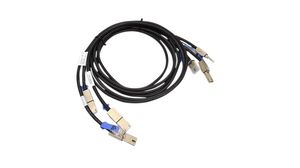 SAS Cable Kit 12Gbit 180mm Black