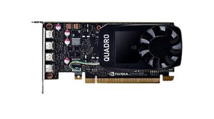 Graphics Card, NVIDIA Quadro P1000, 4GB GDDR5, 47W