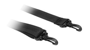Shoulder Strap Bracket with Rotating Hand Strap and Kickstand, Black