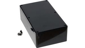 Multipurpose GPABS Enclosure 1591 110x190x60.6mm Black ABS IP54