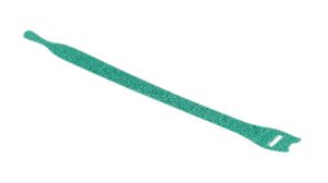 Hook and Loop Cable Tie 200 x 12.5mm Polyamide 6.6 / Polypropylene Green