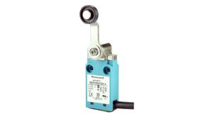 Limit Switch, Side Roller with Fixed Lever, Plastic, 2NC / 2NO, Snap Action