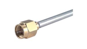 RF-kontakt, SMA, Berylliumkoppar, Kontakt, Rak, 50Ohm, Kopplingsstöd