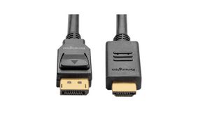 Cable, HDMI Plug - DisplayPort Plug, 1.8m