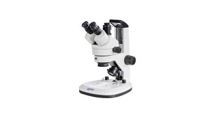 Microscope, Stéréo, Greenough, Trinoculaire, 0.7 ... 4.5x, LED, OZL-46, 240x300x420mm
